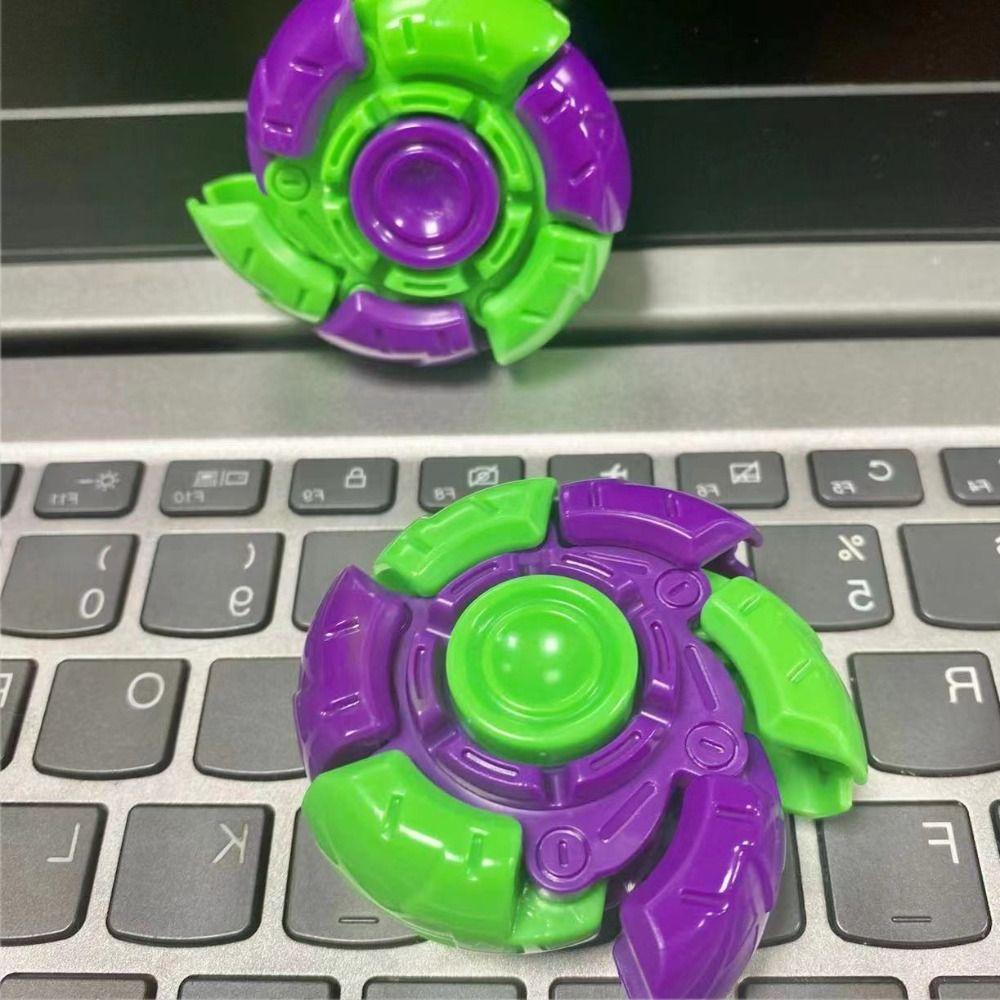 Con Quay Đồ Chơi Fidget spinner 3d MàU Xanh Lá BằNg NhựA GiúP GiảM Stress