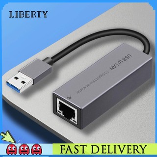 Thẻ mạng 2.5g 2500mbps chuyển đổi từ type-c / usb3.0 sang rj45