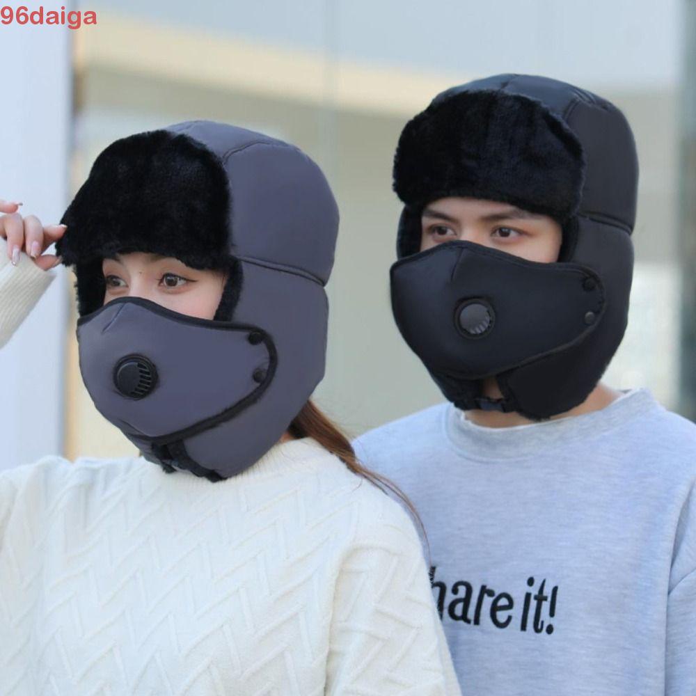 Daiga Mũ bomber Nhung Dày Dặn Che Tai Chống Gió Giữ Nhiệt Thời Trang Cho Nam