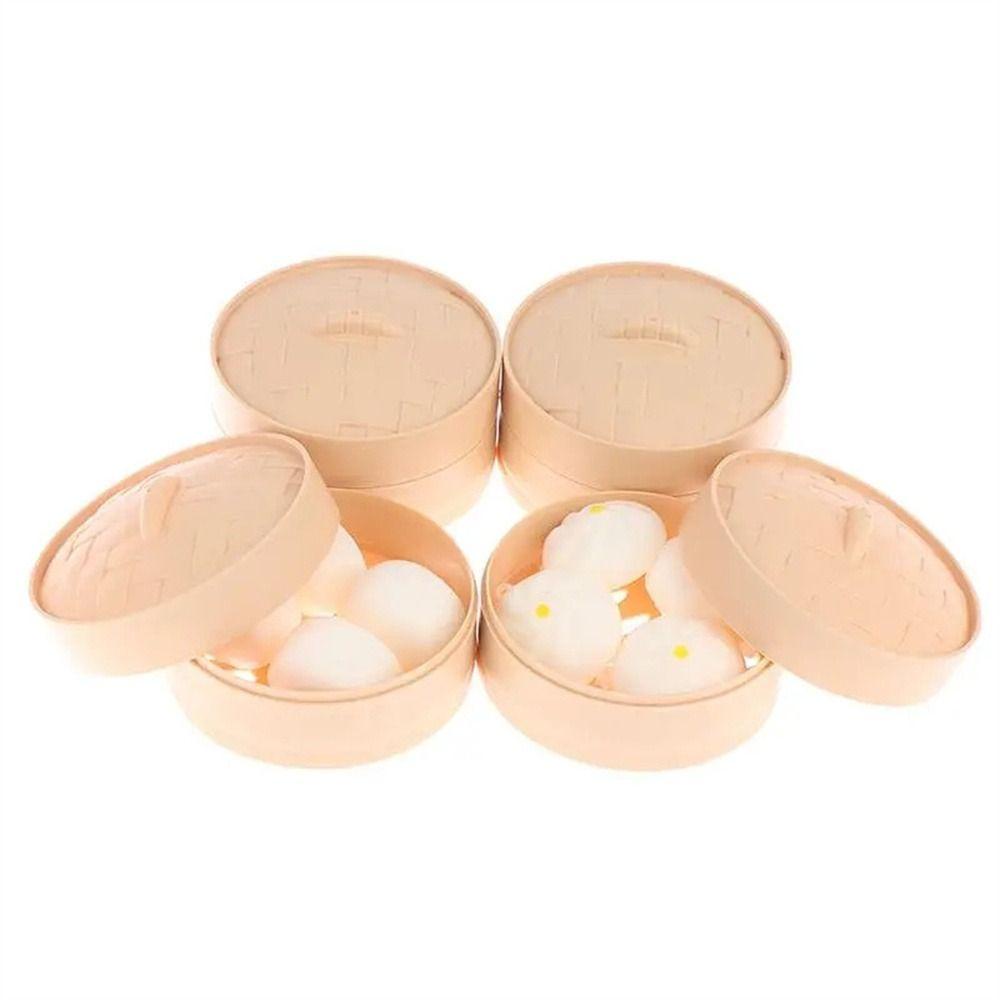 Mmluck Đồ Chơi Mô Phỏng Bánh Bao Hấp Thiết Kế Cảm Biến Giảm Căng Thẳng Thoải Mái Làm Quà Sinh Nhật Cho Trẻ Em