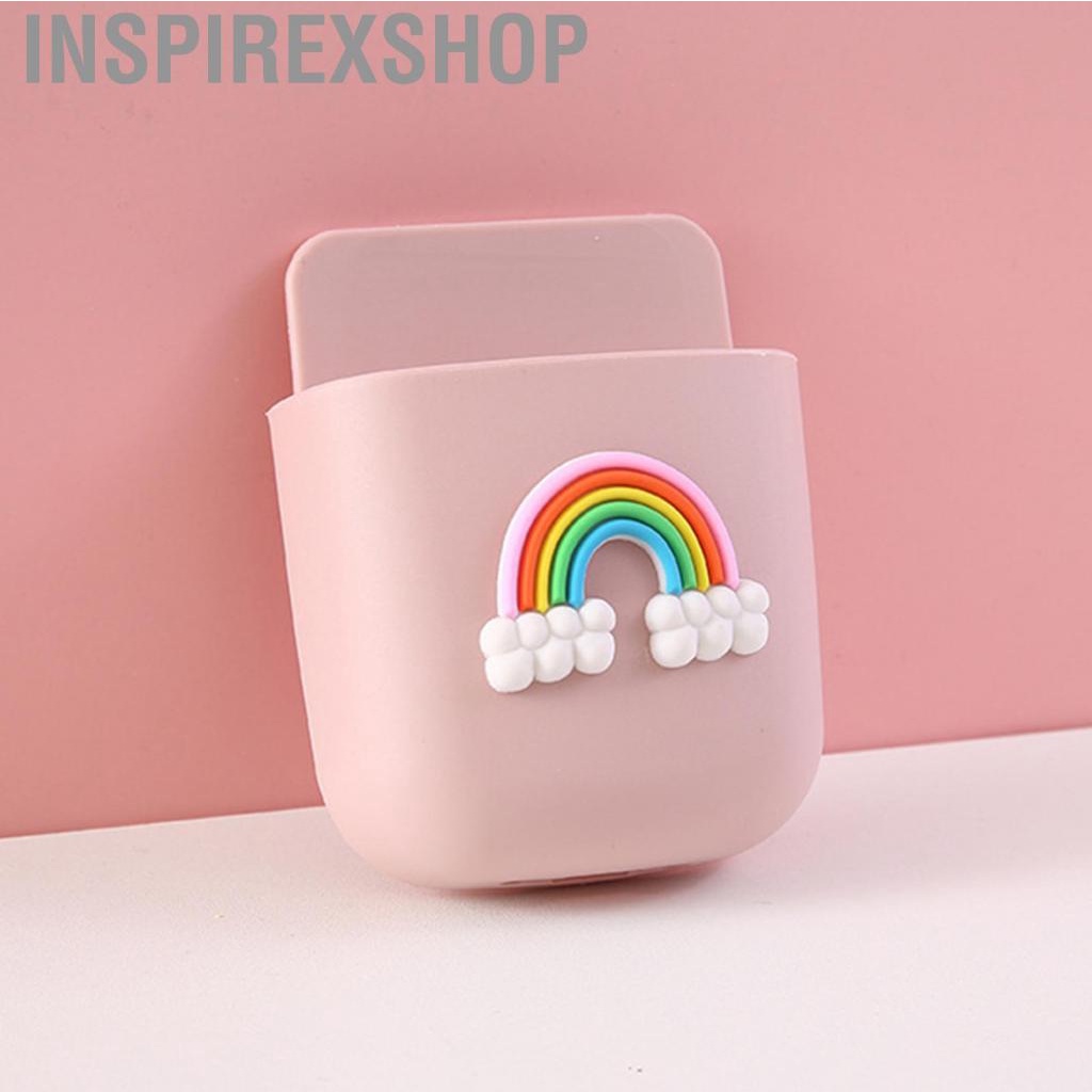 Inspirexshop Cartoon Storage Box Wall Mounted Container Cute Phone for Home Decoration