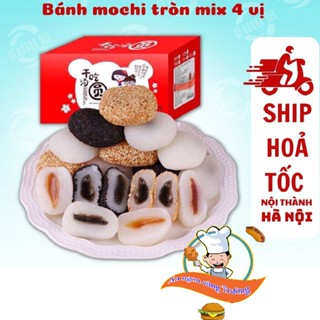 Thùng Bánh mochi đài loan mix 4 vị hai cô gái - Ăn ngon Cùng Trường