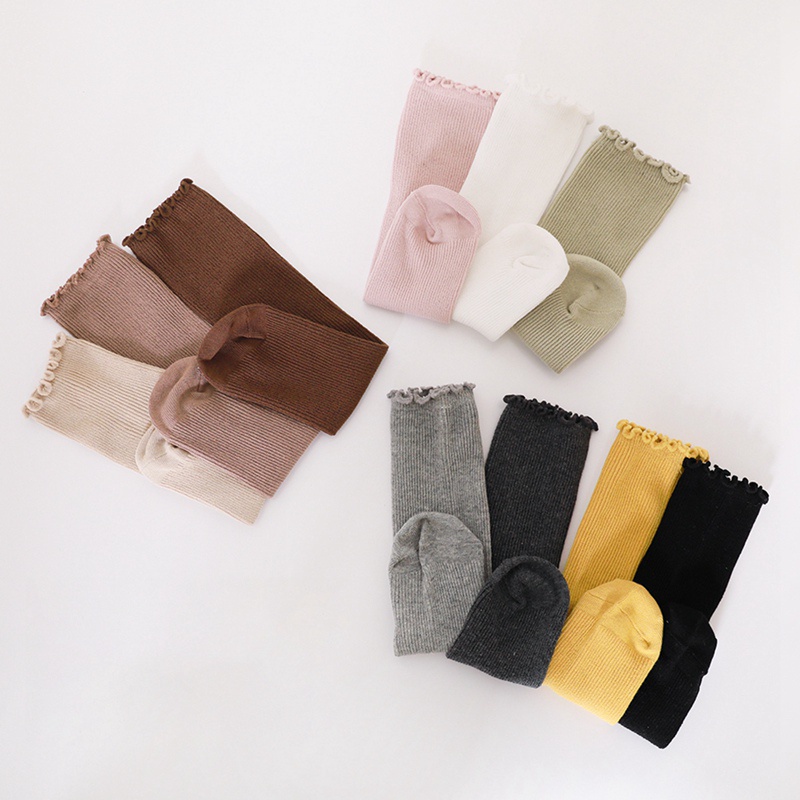 Vớ cotton Màu Sắc Kẹo Ngọt Xinh Xắn Cho Bé Gái Sơ Sinh