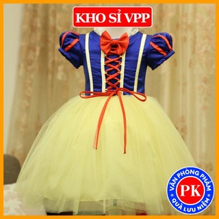 Váy đầm hóa trang công chúa Bạch Tuyết cho bé gái từ 2 đến 5 tuổi E154