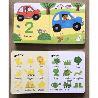 Bộ sách Usborne very first words (10 cuốn bìa cứng kèm Link file nghe)
