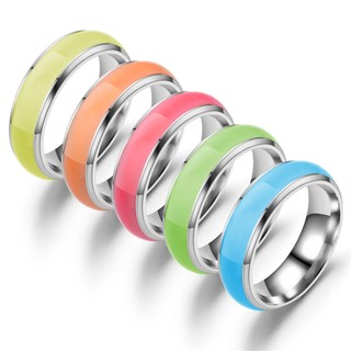 Nhẫn Phát Sáng Thời Trang unisex Đơn Giản