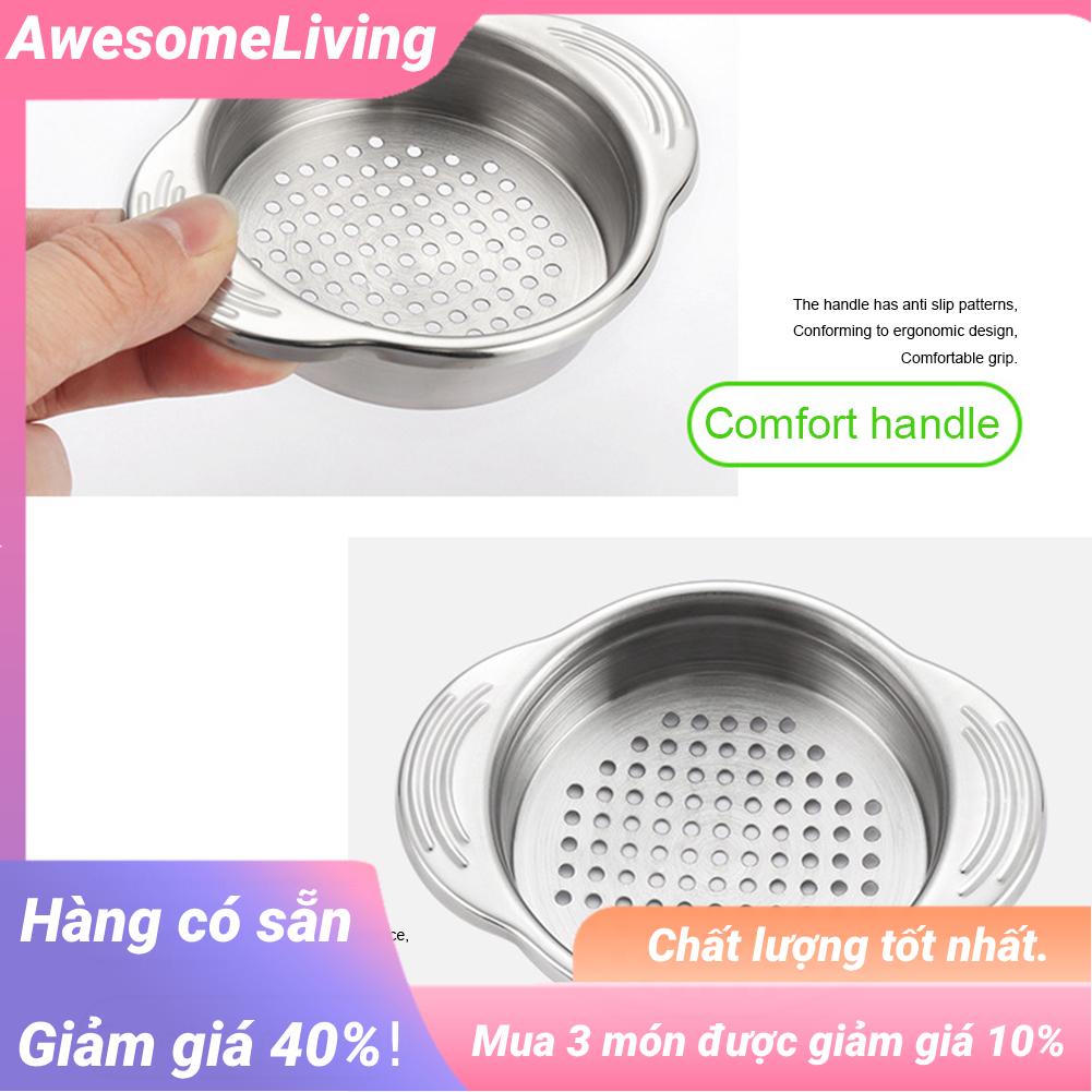 Rây Lọc Inox 304 3.2 Inch An Toàn Cho Máy Rửa Chén
