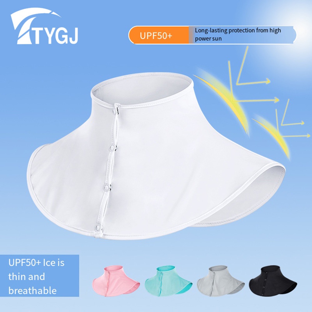 Ttygj Khăn Choàng Cổ Và Vai Bằng Lụa Lạnh Mỏng Chống Nắng Chống Tia uv Thời Trang Mùa Hè Dành Cho Bạn Nữ