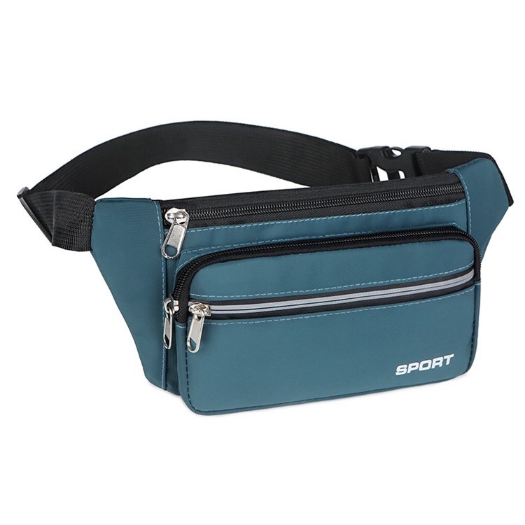 Túi đeo bao từ siêu gọn BT31- đen nâu vải dầy vải trượt nước