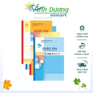 Sổ giáo án a4 120 trang