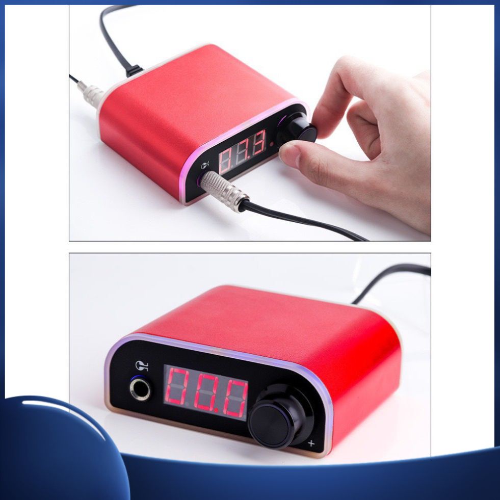 Ổn áp máy xăm, nguồn led trong dùng cho máy pen,máy tattoo loại cao cấp không dùng bàn đạp,công tắc nguồn