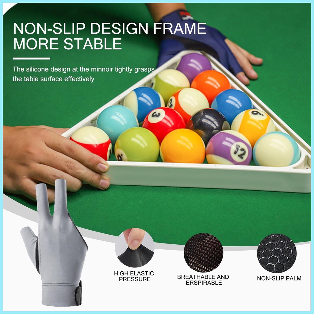 Găng Tay Siêu Mỏng Co Giãn Thoáng Khí 3 Hở Ngón Bida tdevn