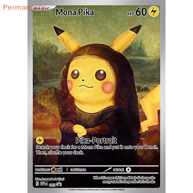 Bộ Sưu Tập Thẻ Bài pokemon netherlands van Goghs van gogh pikachu
