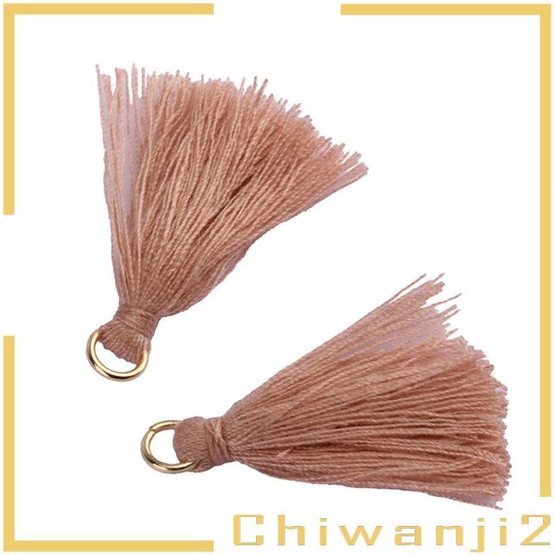 Bộ 100 Dây Tua Rua Lụa Nhiều Màu Sắc 3.5cm 100 Cái 3cm