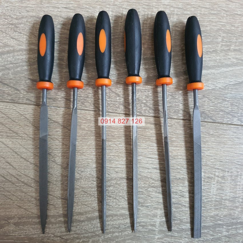 Bộ dũa 6 cái hãng KAPUSI Japan K-3898, dài 140mm, chất liệu hợp kim cao cấp, Bh 12 tháng Kouritsu Official Store
