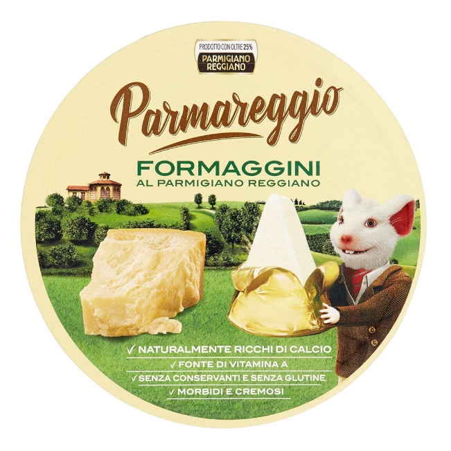 Phô mai Ý Parmareggio 8 Miếng 140G - DATE MỚI 2024