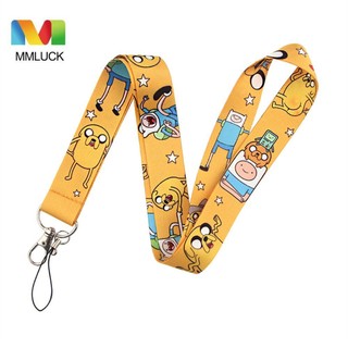 Mmluck Dây Đeo Thẻ id Họa Tiết Hoạt Hình adventure time
