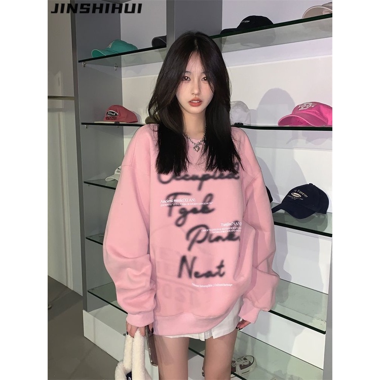 JINSHIHUI Áo Khoác hoodie áo khoác nữ zip hoodie Thoải mái Fashion unique High-quality A28J1A6 45Z231110