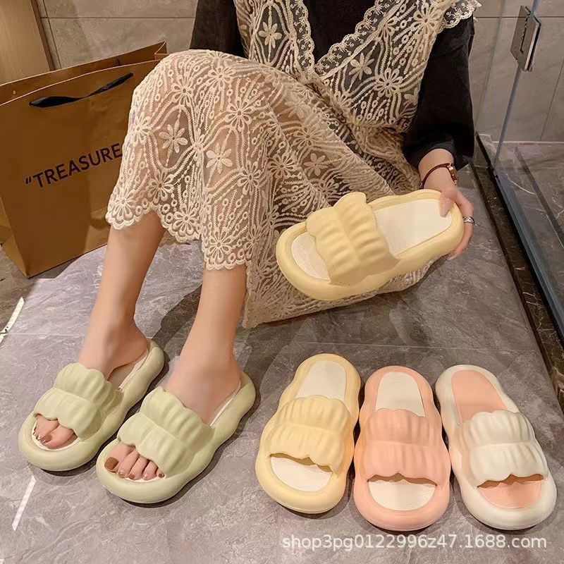 Dép Đi Trong Nhà Chống Trượt Thời Trang Mùa Hè Cho Cặp Đôi