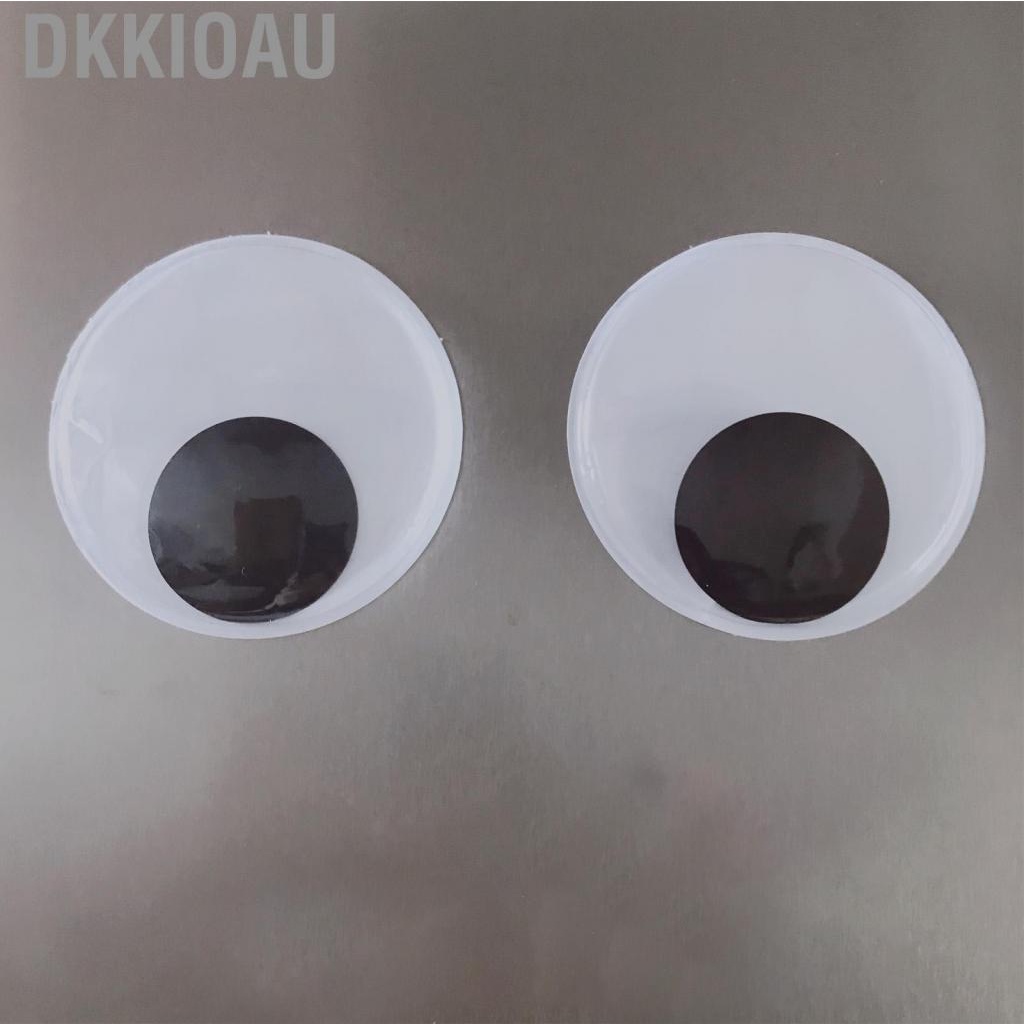 Dkkioau Wiggle Eye  Pretty Design Googly Eyes Ornament 1 Pair Resin for Fridge