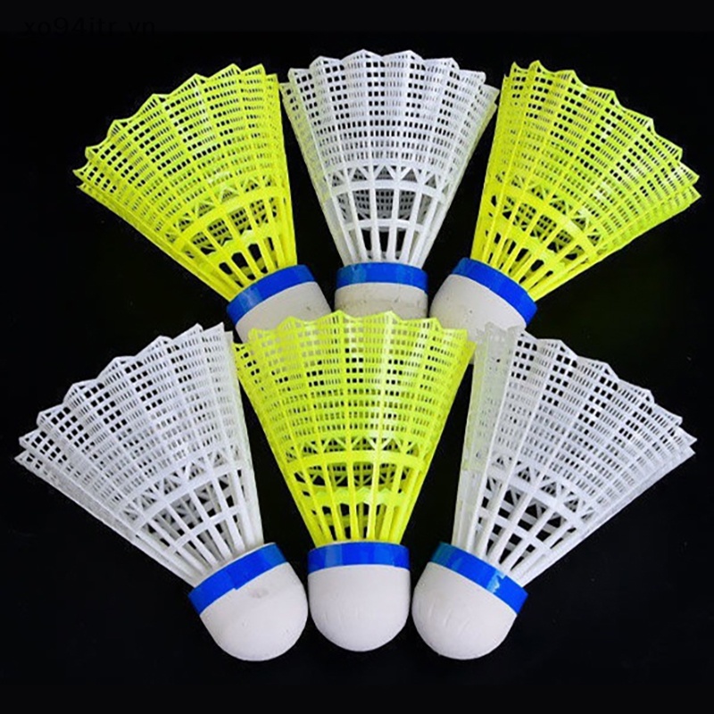 Xoitr 1 Quả Cầu Lông Bằng Nhựa nylon Bền Màu Vàng Trắng vn