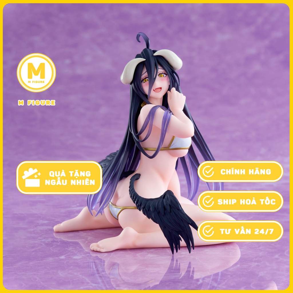 MÔ HÌNH Albedo Swimsuit Ver - Overlord IV - Desktop Cute  FIGURE CHÍNH HÃNG