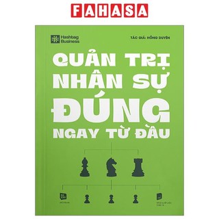 Sách quản trị nhân sự đúng ngay từ đầu