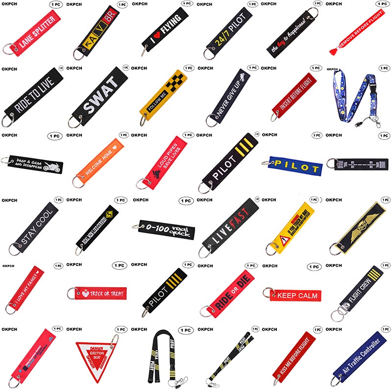 1 Móc Khóa Xe Máy Và Ô Tô Thêu Nhãn Dán 2023 Làm Quà Tặng