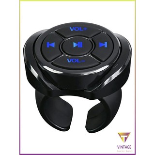 Wireless Media Button Remote Controller Car Motorcycle Bike Steering Wheel [A/8]