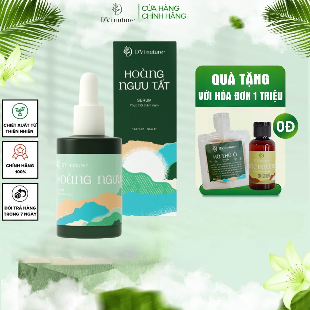 Serum Hoàng Ngưu Tất D'Vi Nature