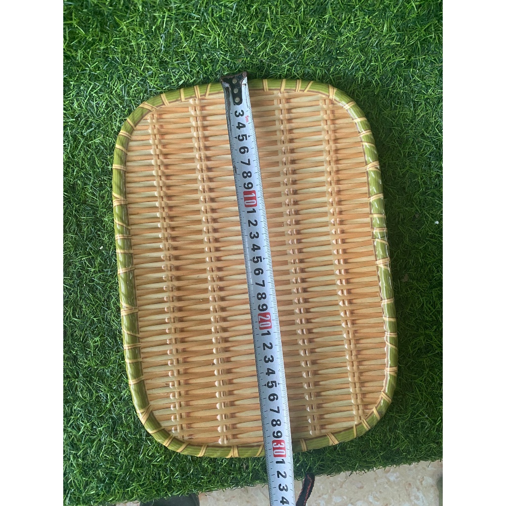 Đĩa, mẹt Phíp nhựa giả mây cao cấp làm bún đậu mắm tôm, mẹt gà, nem nướng...