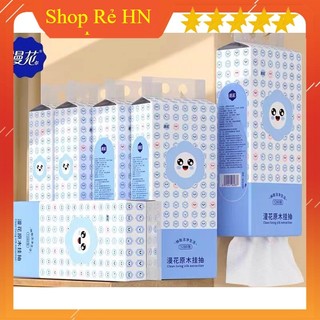 Thùng 4 túi giấy gấu treo tường 1280 tờ tặng kèm móc treo tiện lợi Shopmvh