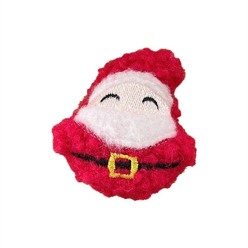 Ghim Cài Áo Hình Ông Già Noel / Cây Thông / Người Tuyết Bằng Lông Nhung Thời Trang