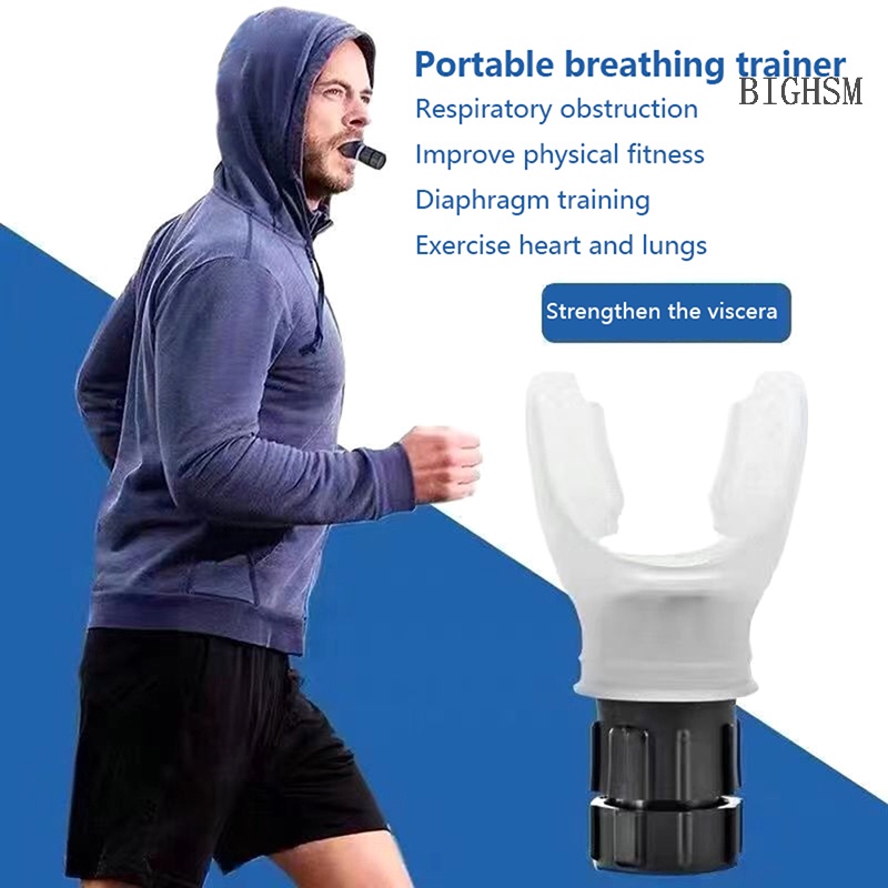 Bighsm Dụng Cụ Ống Thở Tập Thể Dục skk