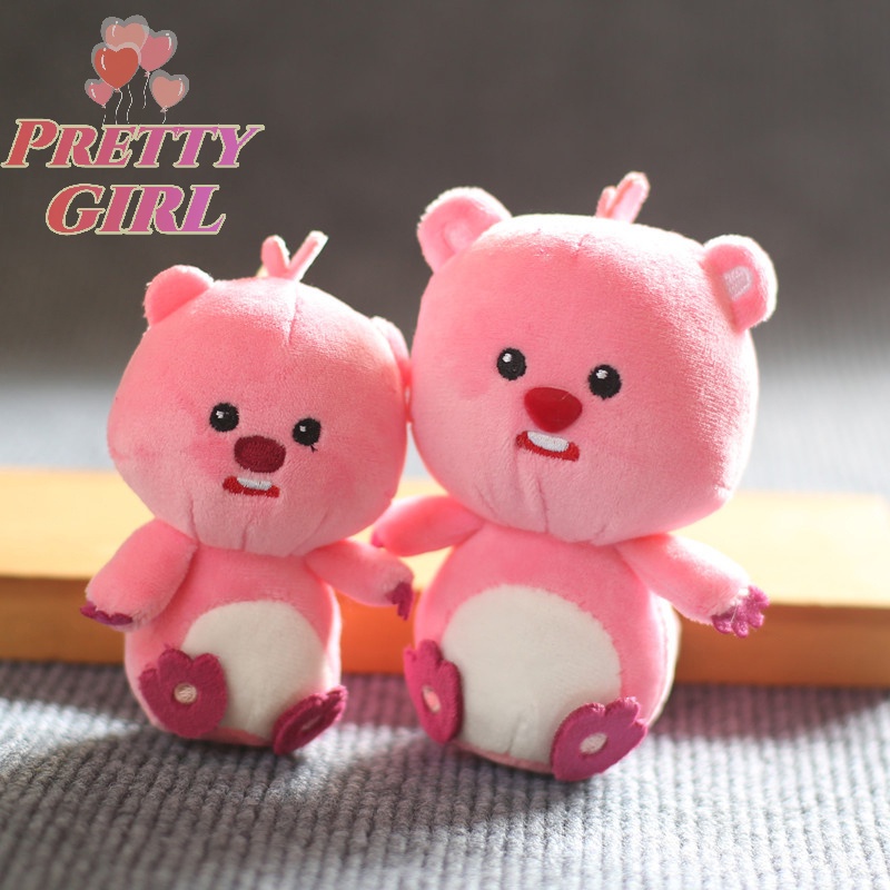 Móc Khóa Búp Bê Nhồi Bông Hoạt Hình kawaii loopy Dễ Thương Trang Trí Balo Đi Học