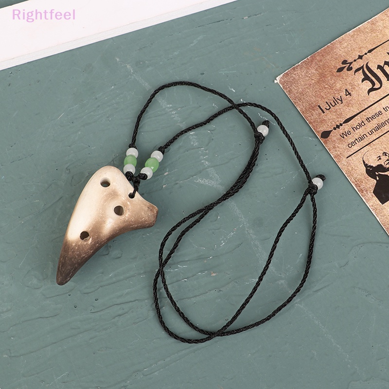 1 Sáo ocarina Gốm Sứ 6 Lỗ Kèm Dây Đeo Dành Cho Người Mới Bắt Đầu