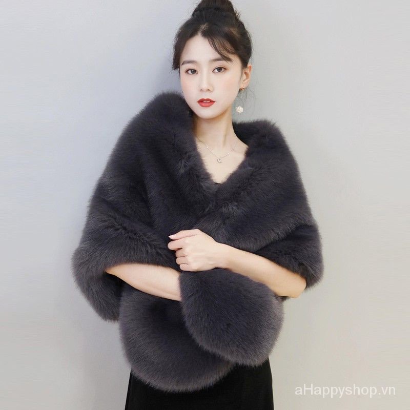 Abc Khăn Choàng Giả Lông Cáo Cao Cấp Thời Trang Mùa Thu Đông Dành Cho Cô Dâu