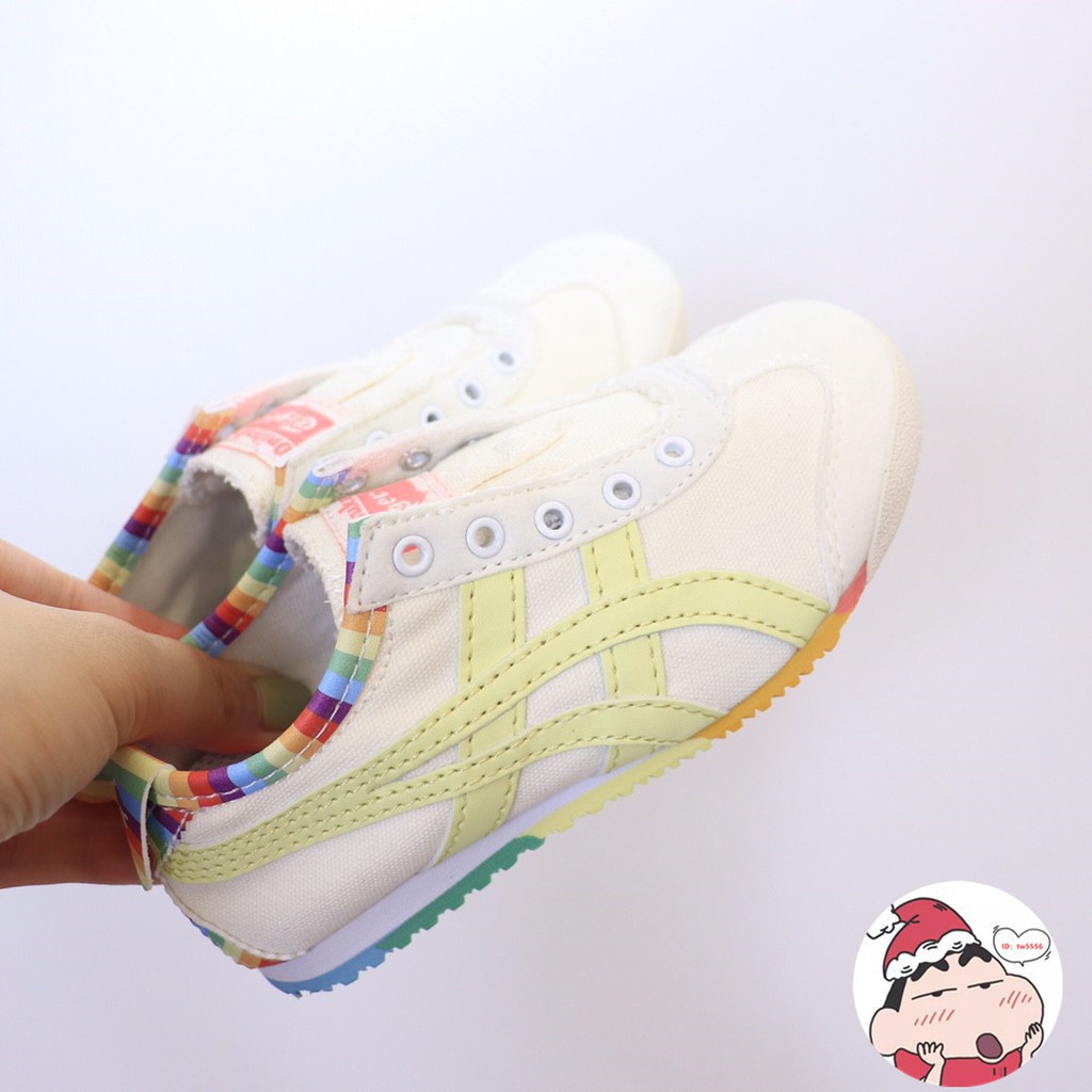 Giày Thể Thao daigou asics onitsuka tiger Phong Cách Hàn Quốc Cho Bé