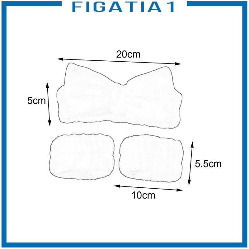 Spa Băng Đô Cài Tóc Trang Trí Mềm Mại Thanh Lịch Cho Nữ