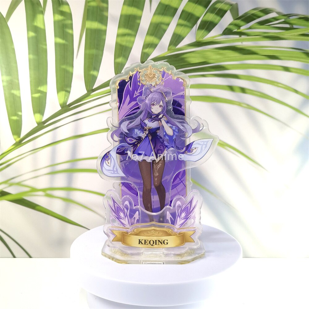 Mô hình Standee Anime Game Genshin Impact Zhongli Hutao Shougun Wanderer Alhaitham Phụ kiện trang trí 2