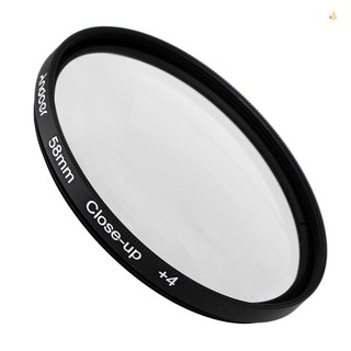 Andoer 58mm UV+CPL+Close-Up+4 +Star 8-Point Filter Circular Filter Kit Circular Polarizer Filter Macro Close-Up Star 8-Point Filter with Bag for  Canon Pentax  DSLR Camera