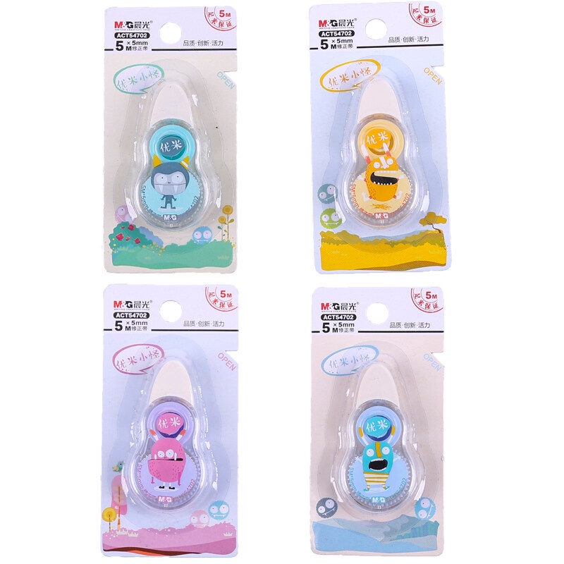 M&G Bút xóa băng kéo phong  Bút Xóa Băng  Xóa Giấy 1 Cuộn Băng Keo Dài 5m Dùng Sửa Chữa Đồ Dùng Tiện Lợi