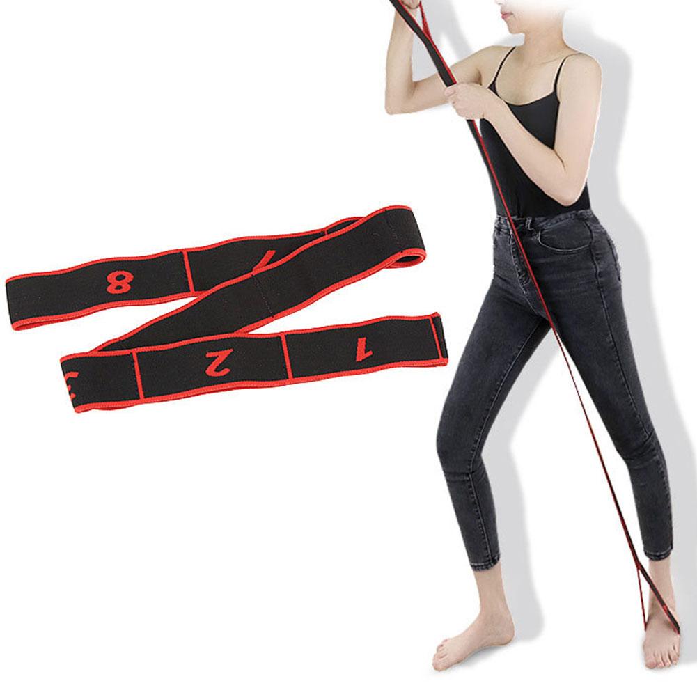 Dây Đai Co Giãn b9f1 Tập yoga Kéo Căng Vai / Lưng Cho Nam Nữ