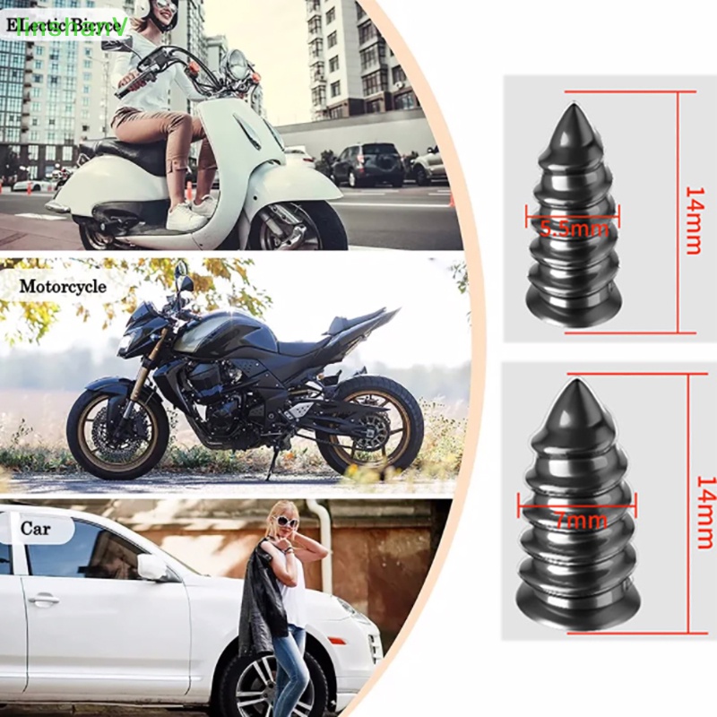 1 Bộ Dụng Cụ Sửa Chữa Lốp Xe Hơi / Xe Máy / Xe Đạp / Xe Máy Kèm Tua Vít