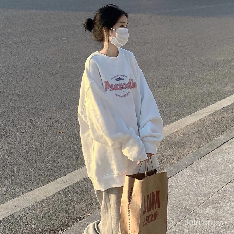 Áo Sweater Không Tay size Lớn Phong Cách Đường Phố vintage Cho Nữ