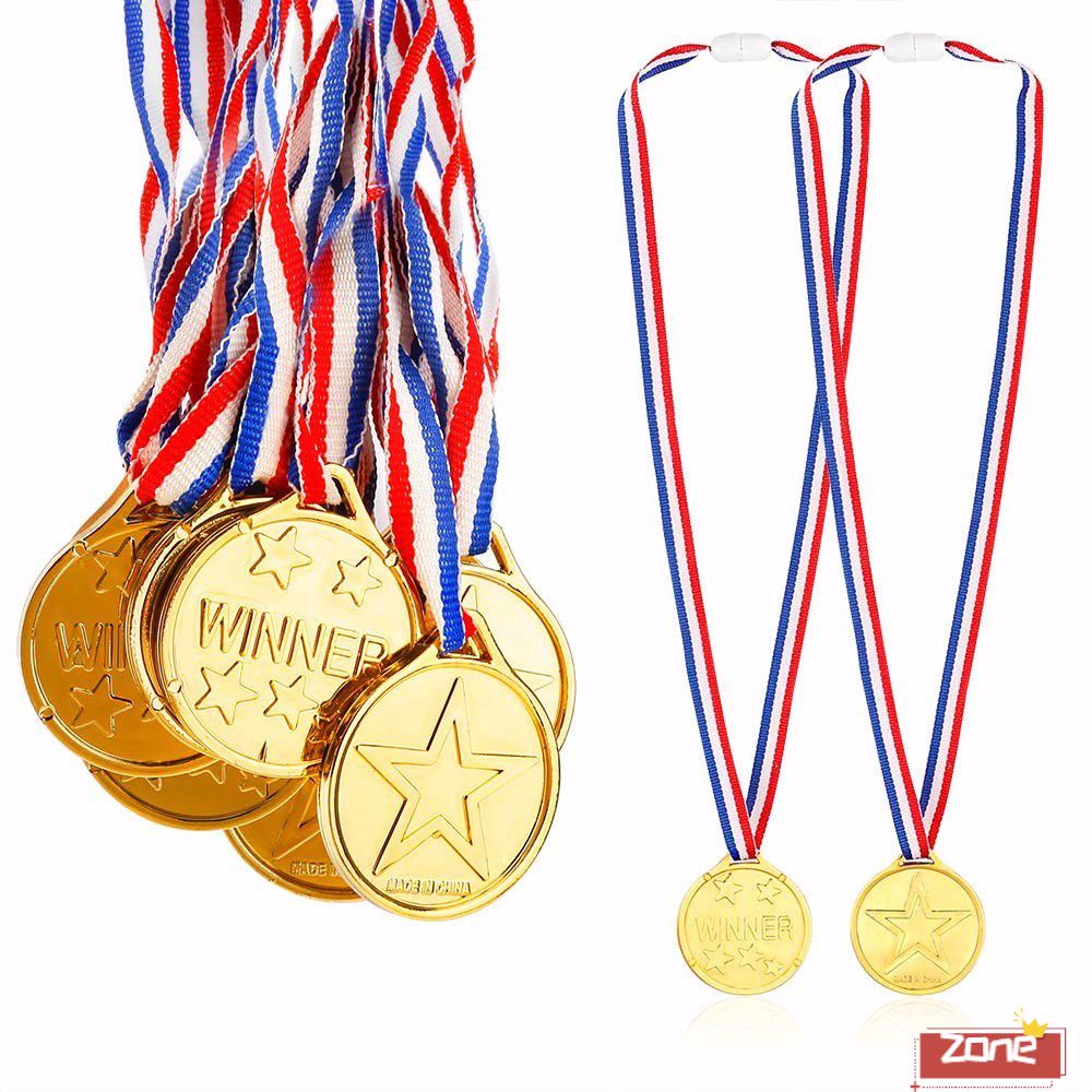 Tiệc sinh nhật phổ biến Ngày thể thao 25,98 huy chương vàng dài Ngày thể thao Giải thưởng túi dự tiệc Bán chạy nhất Ngày vui học đường cho trẻ em Đường kính 1,5 inch Huy chương nhựa cho trẻ em, Giảm giá hấp dẫn