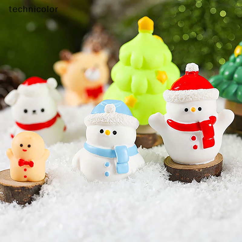 Đang Bán Mô Hình Ông Già Noel Người Tuyết Trang Trí Tiểu Cảnh Để Bàn