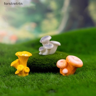 Forstretn Mô Hình Cây Nấm Mini Bằng Nhựa resin Trang Trí Bàn Làm Việc / Tiểu Cảnh