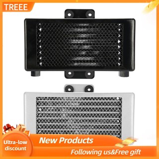 Treee Bộ làm mát dầu nâng cấp Bộ tản nhiệt làm mát động cơ xe máy 125ml cho động cơ nhôm 125CC-250CC