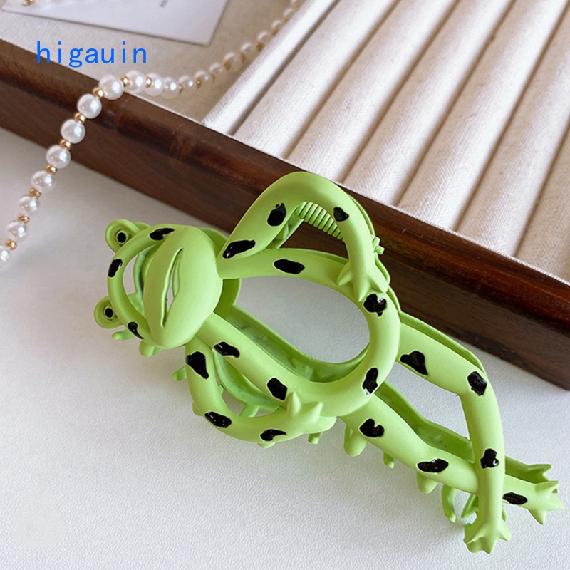 Hoạt Hình Kẹp Tóc Hình Chú Ếch / Cá Mập mini Ngộ Nghĩnh